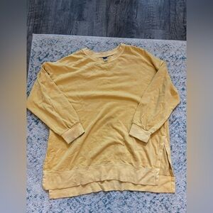 Yellow Crewneck Pullover